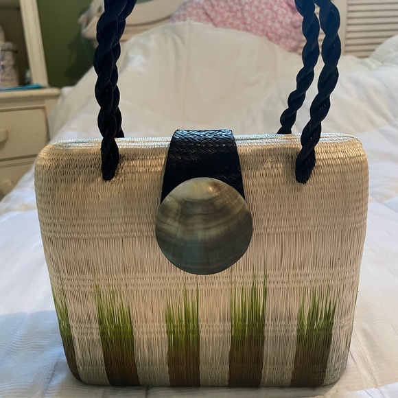 VIZA purse-one of a kind-gorgeous-new w/o tag-summer time-smoke/pet free home - Picture 6 of 10